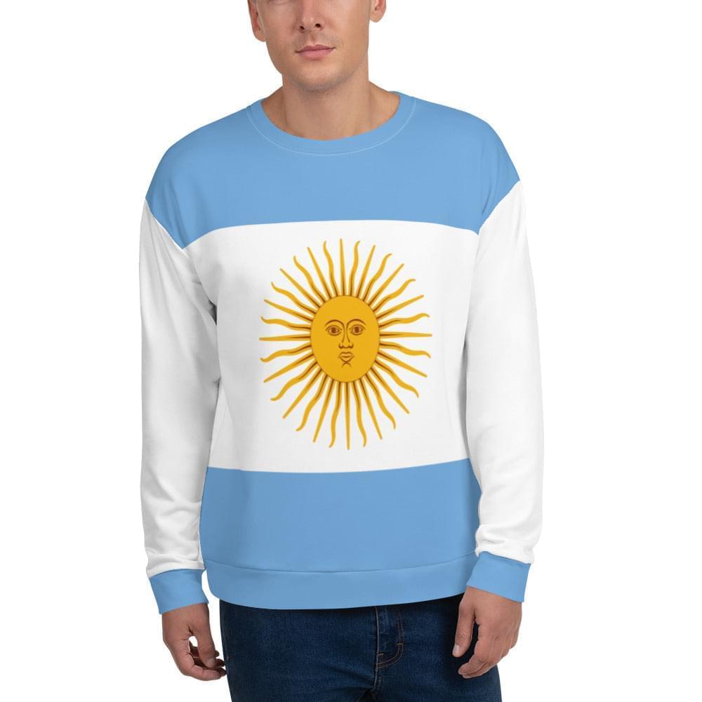 Argentinien-Sweatshirt / Argentinien-Outfit / Argentinien-Kleidungsstil