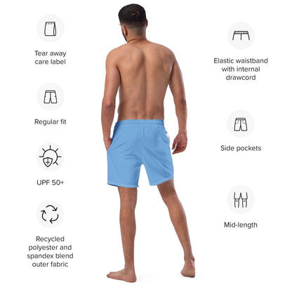 Argentine Maillots de bain Short pour hommes avec poches en filet / Taille 2XS - 6XL / Polyester recyclé