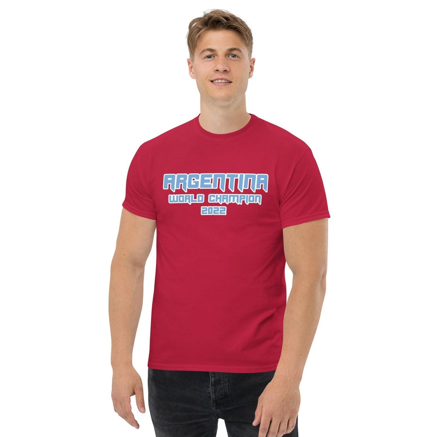 Camiseta clásica Argentina Campeón del Mundo 2022 Hombre