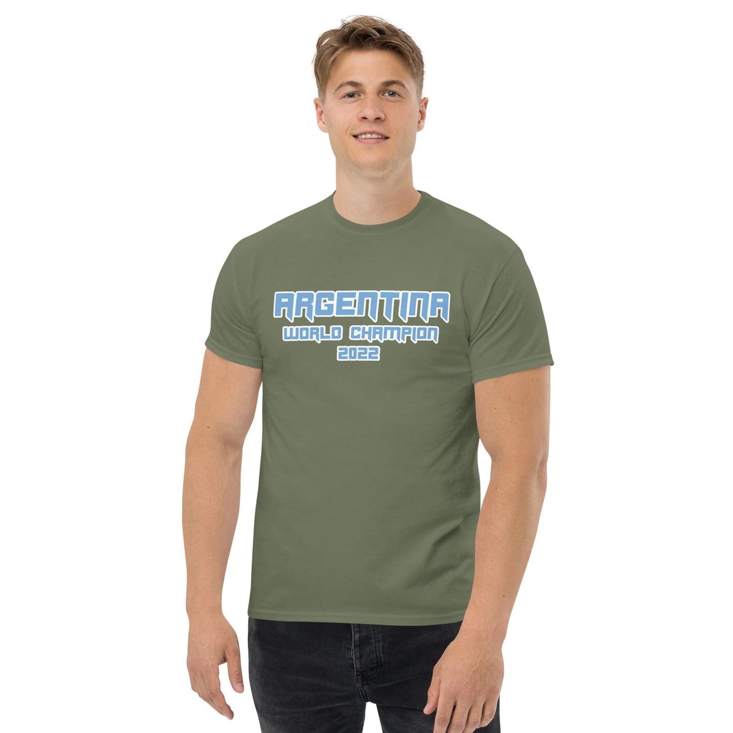 Camiseta clásica Argentina Campeón del Mundo 2022 Hombre