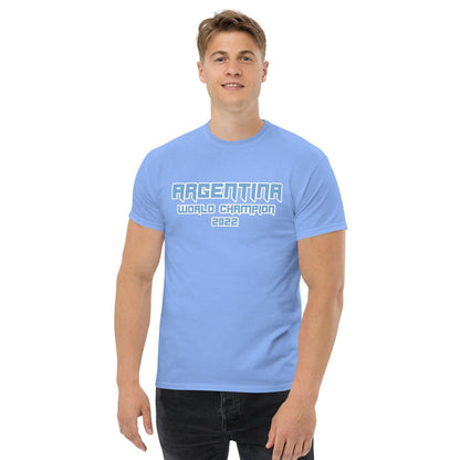 Camiseta clásica Argentina Campeón del Mundo 2022 Hombre