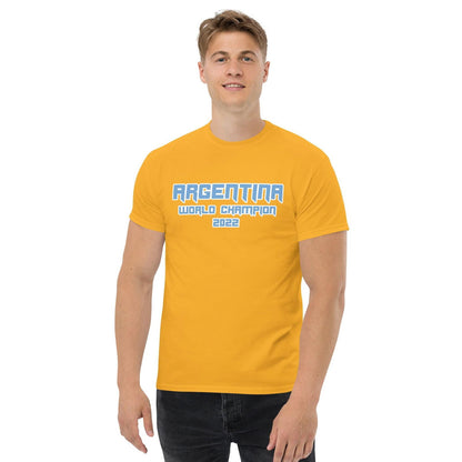 Argentinien Weltmeister 2022 Klassisches Herren-T-Shirt