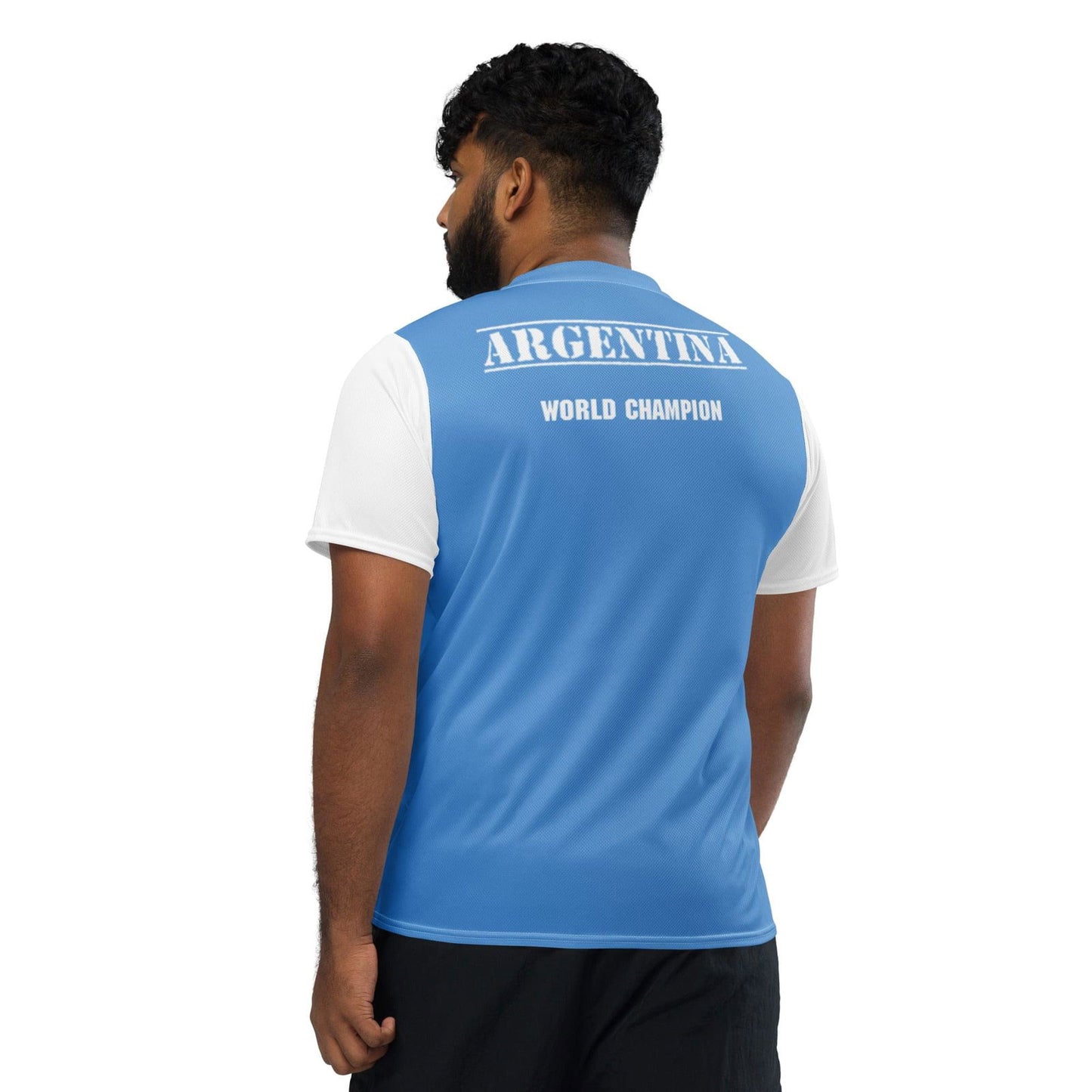 Argentinien Weltmeister 2022 Unisex-Sporttrikot aus recyceltem Polyester