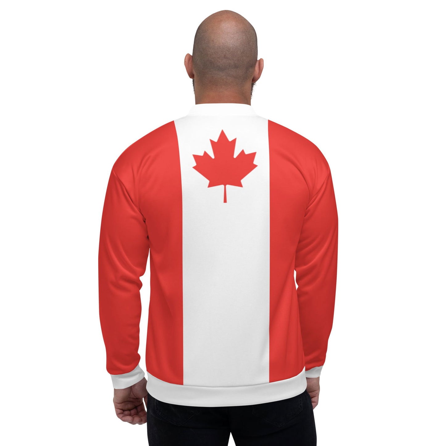 Canada Jacket / Unisex Bomber Jacket / Canada Flag Clothing