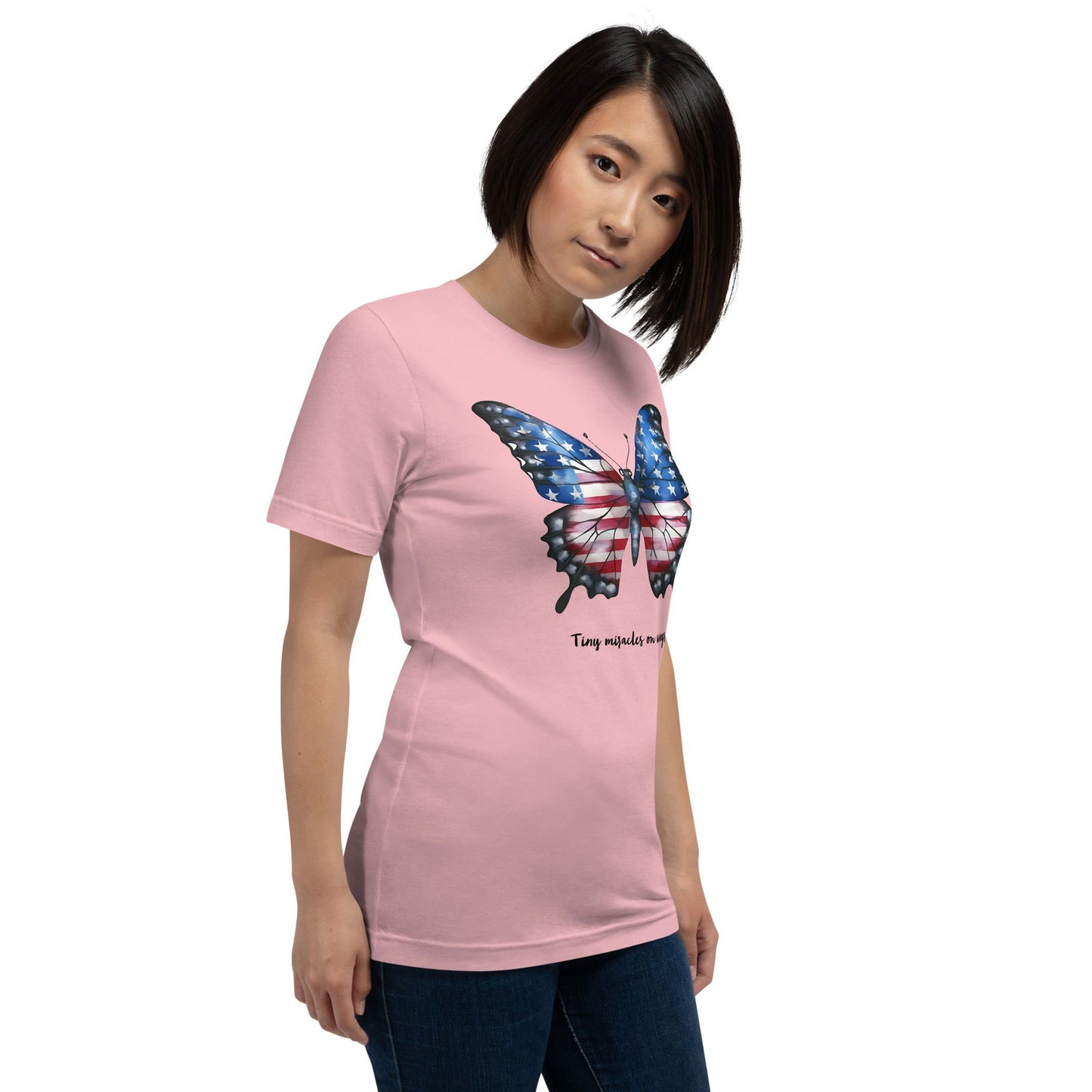 Chemise papillon patriotique personnalisable pour le véritable amoureux des papillons en vous