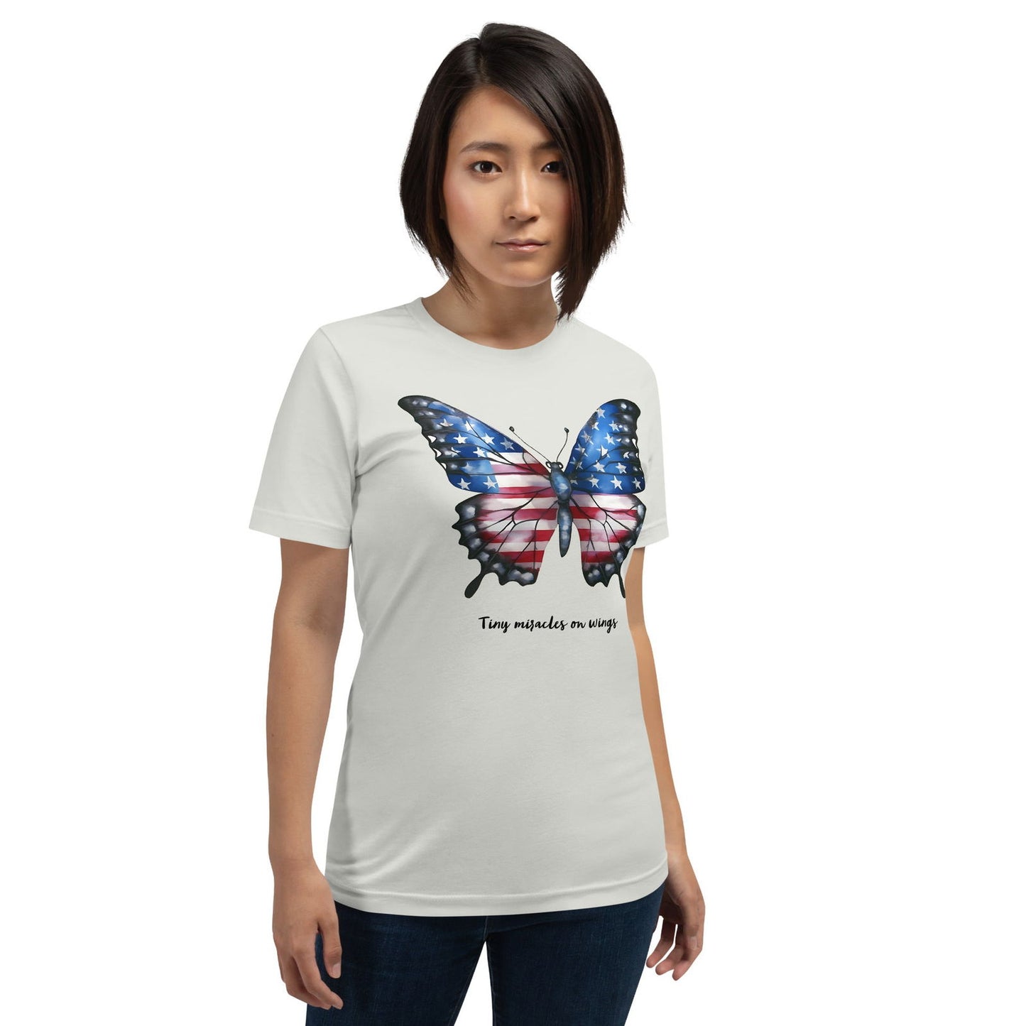 Chemise papillon patriotique personnalisable pour le véritable amoureux des papillons en vous