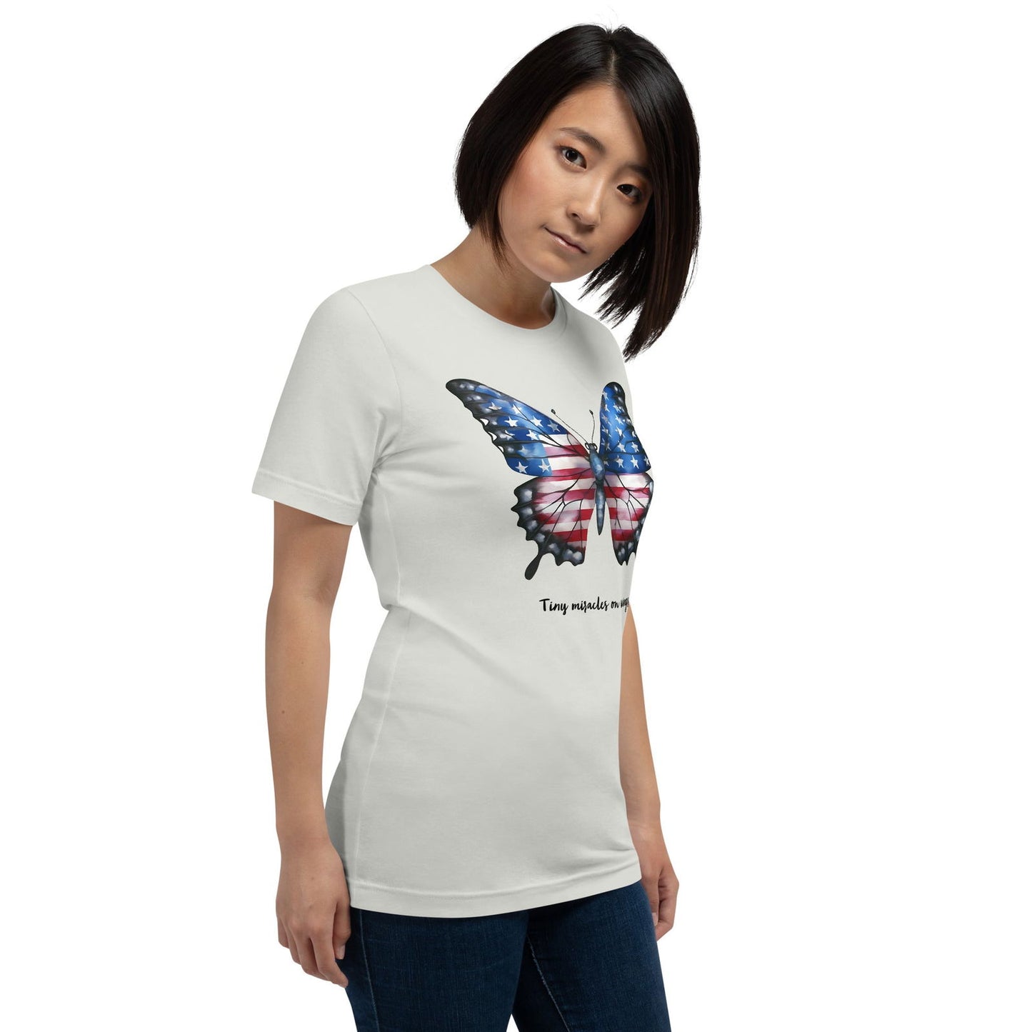 Chemise papillon patriotique personnalisable pour le véritable amoureux des papillons en vous