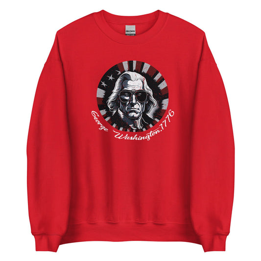 Geschiedenis Unisex George Washington Sweatshirt Maat S - 5Xl