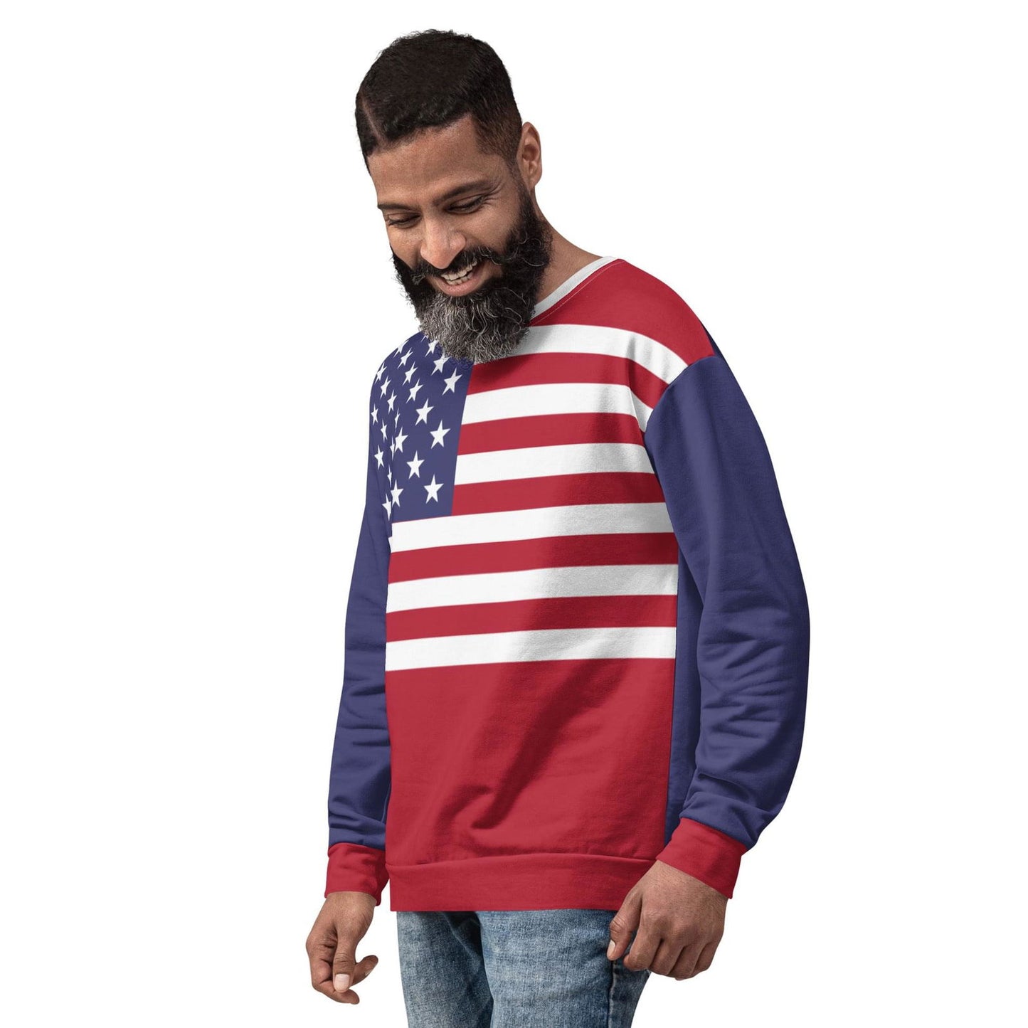 4th of July sweatshirt outfit idea