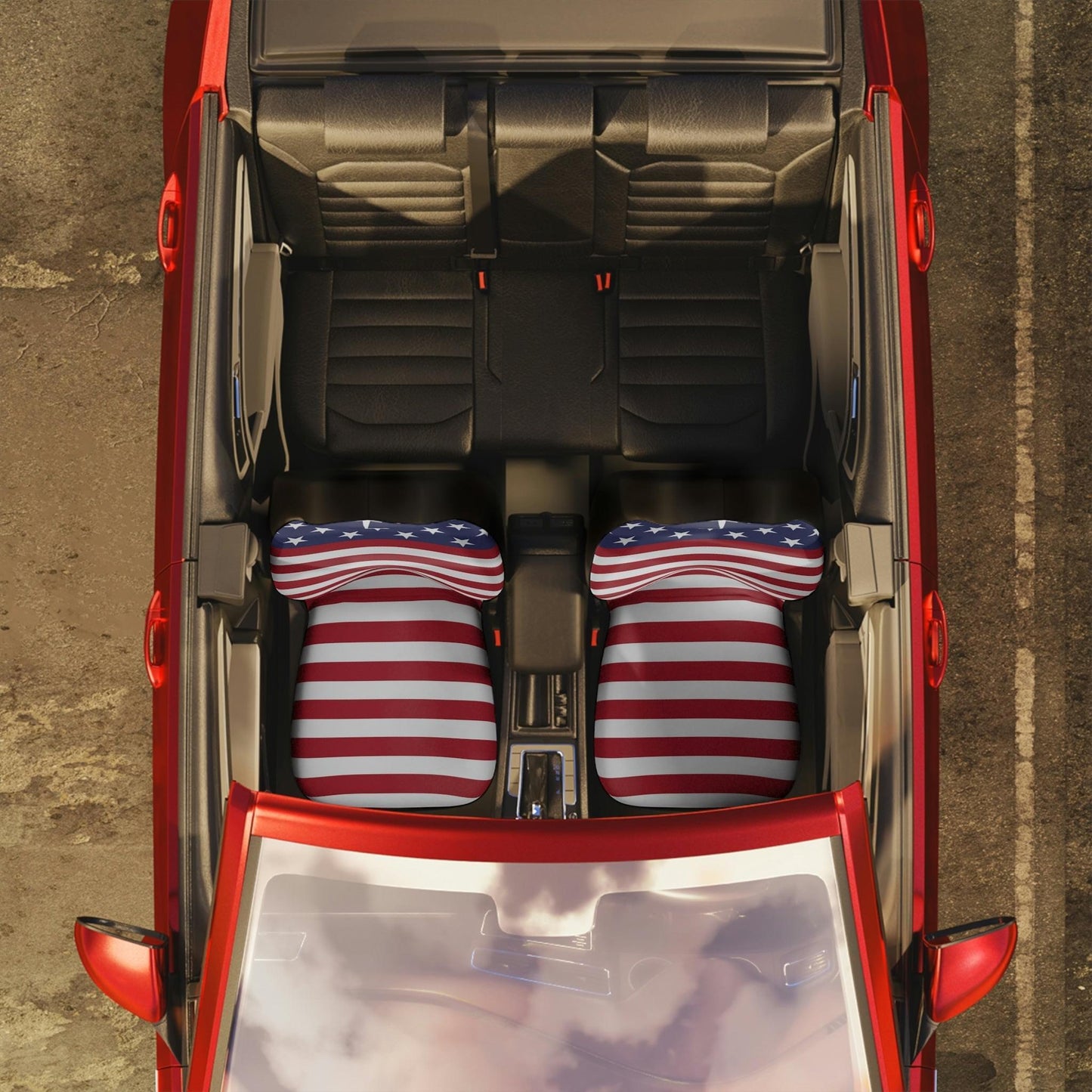 American Flag Car Seat Covers Universal / Gift for car lovers