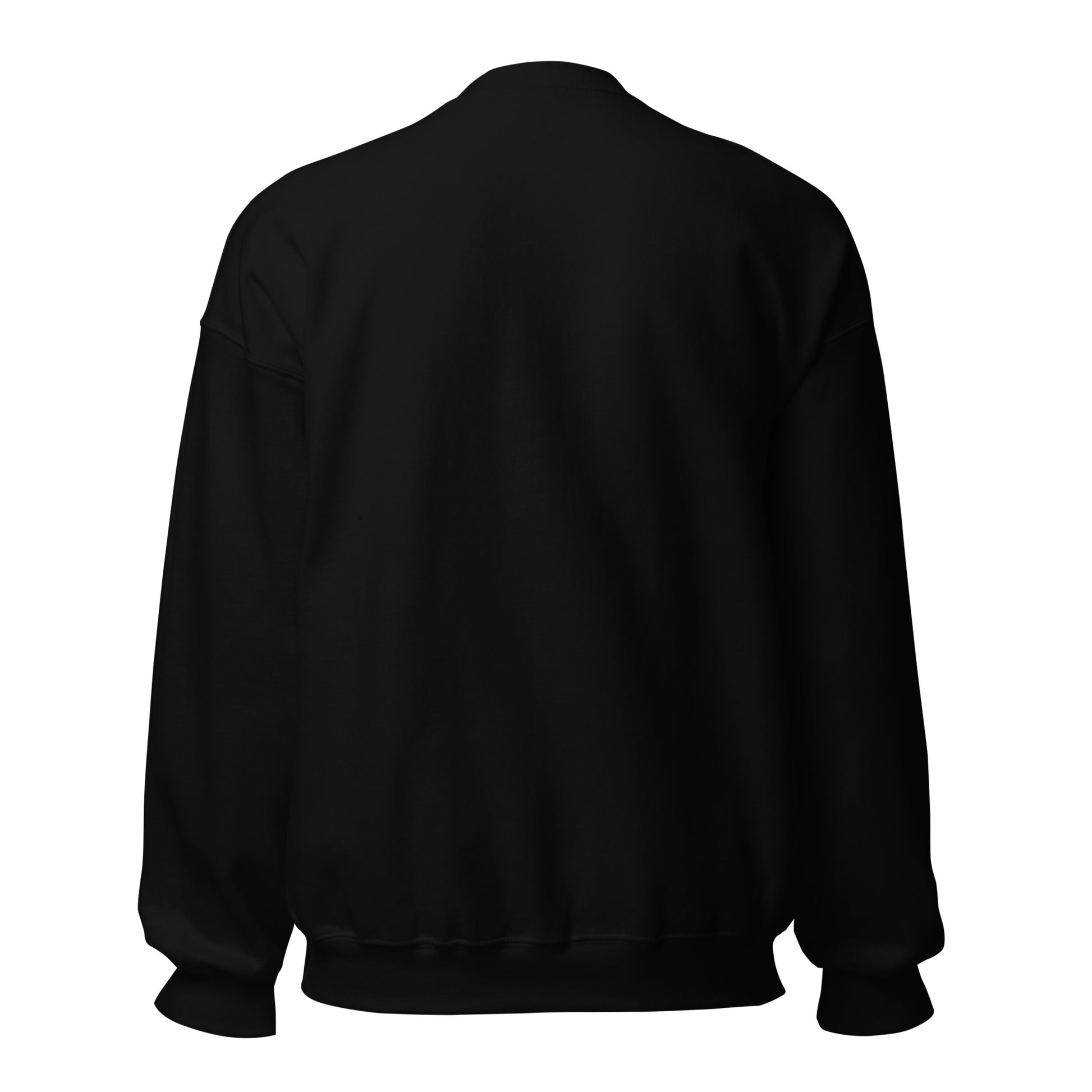 Armenia lion sweatshirt back view, plain black crewneck
