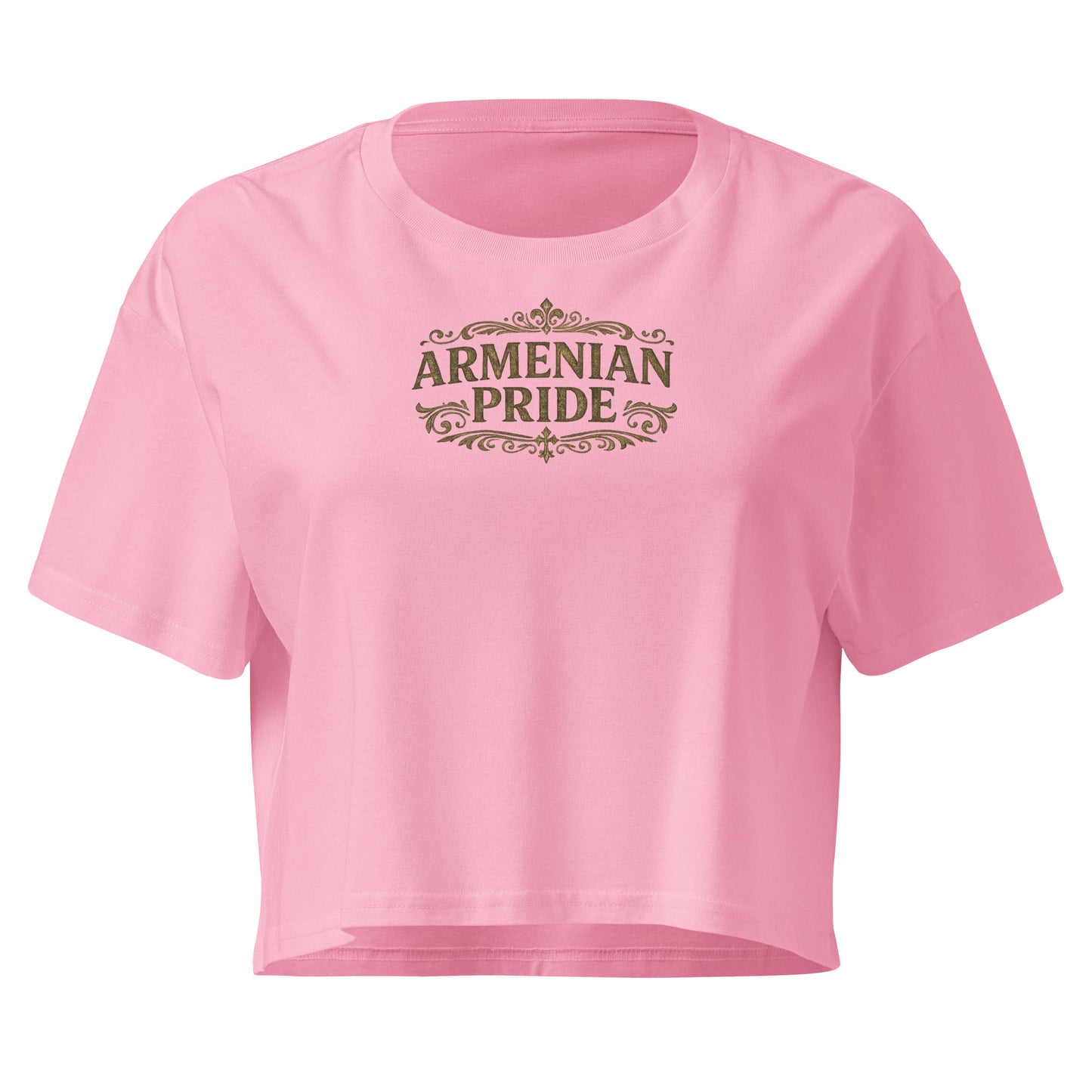 Armenian Pride crop top styled for spring and summer outfits