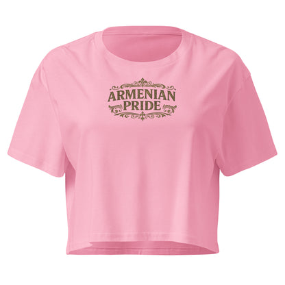 Armenian Pride crop top styled for spring and summer outfits