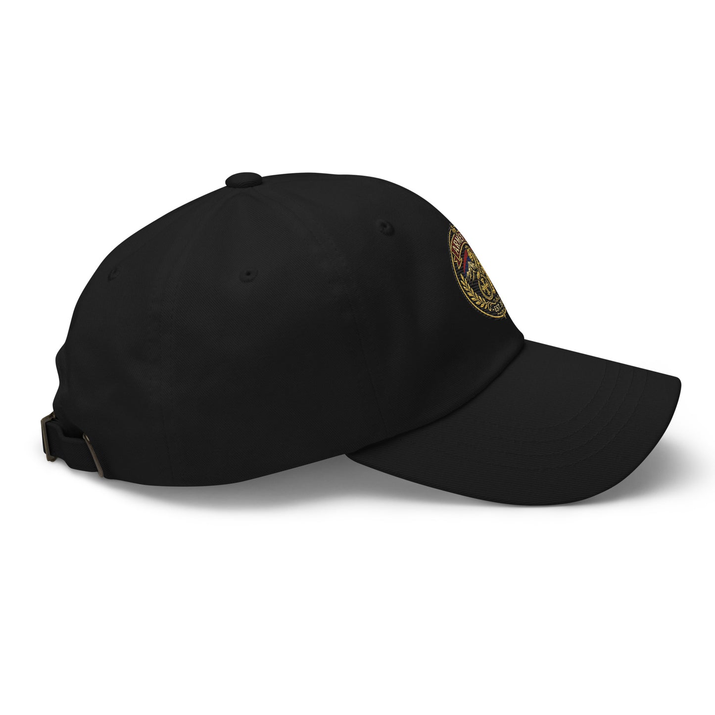 Armenian merch dad hat side profile view