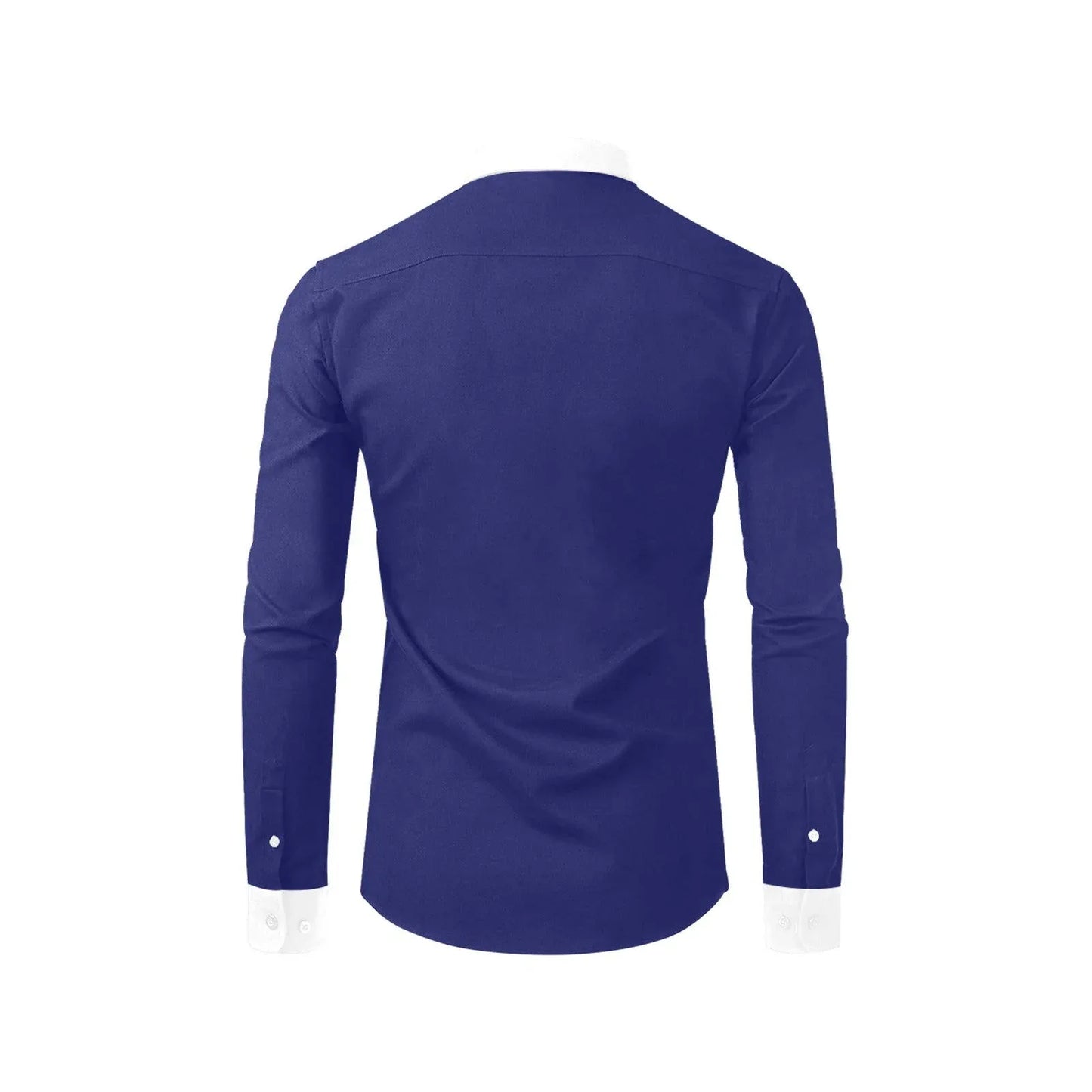 Blue Dress Shirt with White Collar & Cuffs | Men's Blue Shirt White Collar XS / Blue Blue Dress Shirt with White Collar & Cuffs | Men's Blue Shirt White Collar XS / Blue