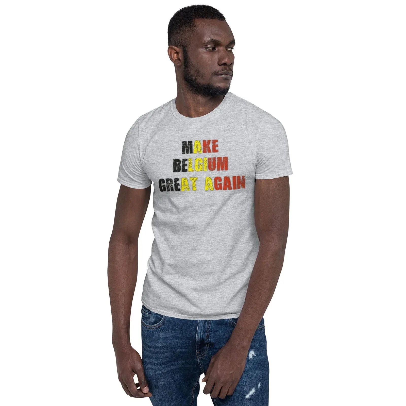Belgian heritage shirt with Make Belgium Great Again text design
