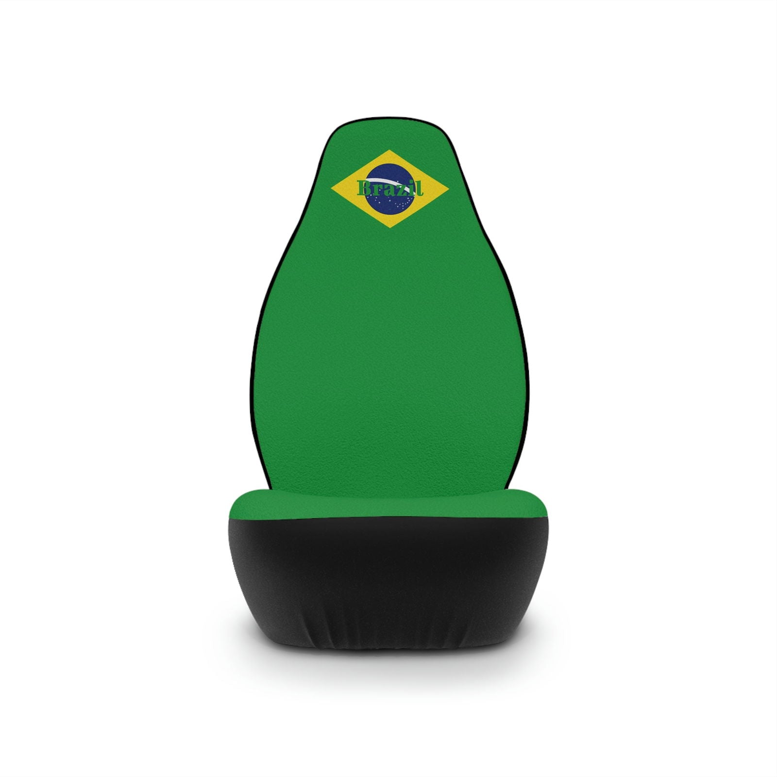 Brazil Flag Car Seat Covers 