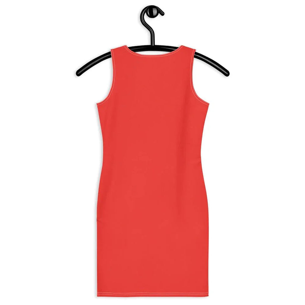 Canada Flag Dress / Patriot Dress / Striped Dress