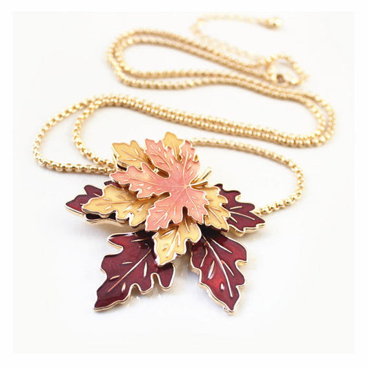 Canadian Maple Leaf Necklace