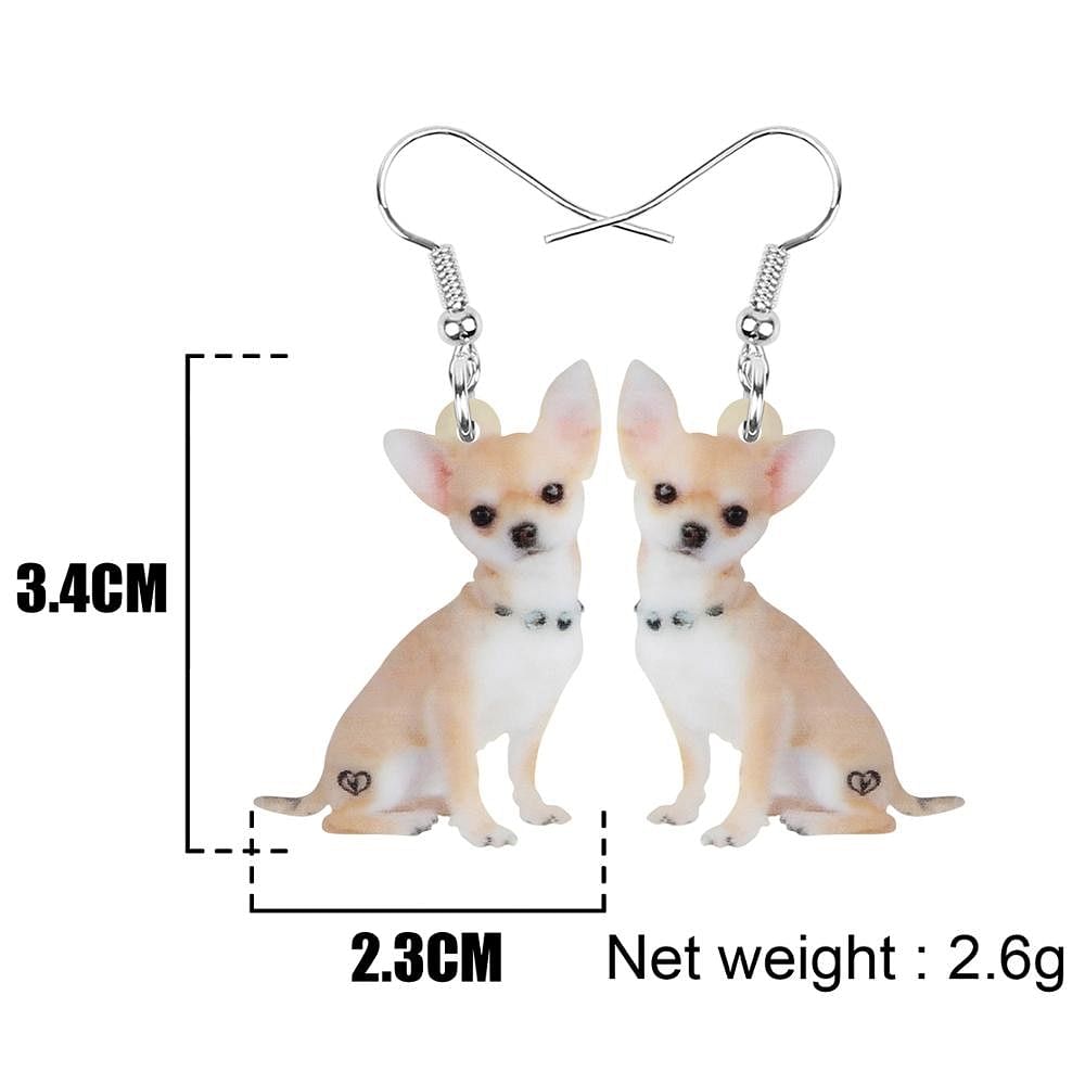 Chihuahua Lover Earrings - Perfect Gift