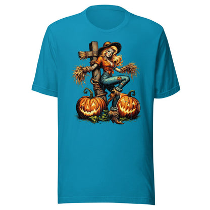 Cotton Halloween Scarecrow T-shirt