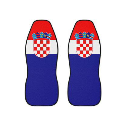 Croatia Flag Car Seat Covers