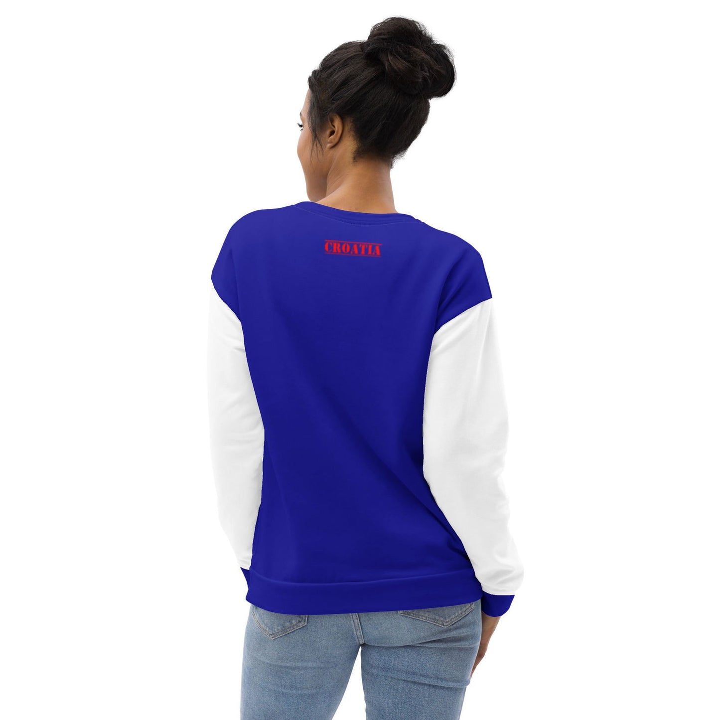 Croatia Flag Sweatshirt / Unisex Croatia Clothes