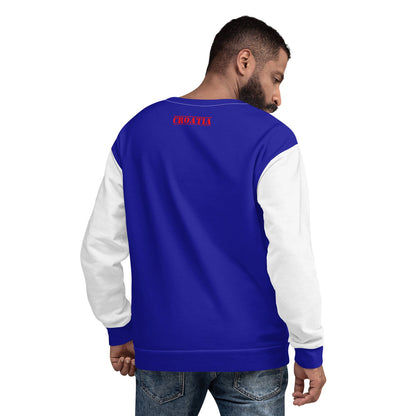 Croatia Flag Sweatshirt / Unisex Croatia Clothes