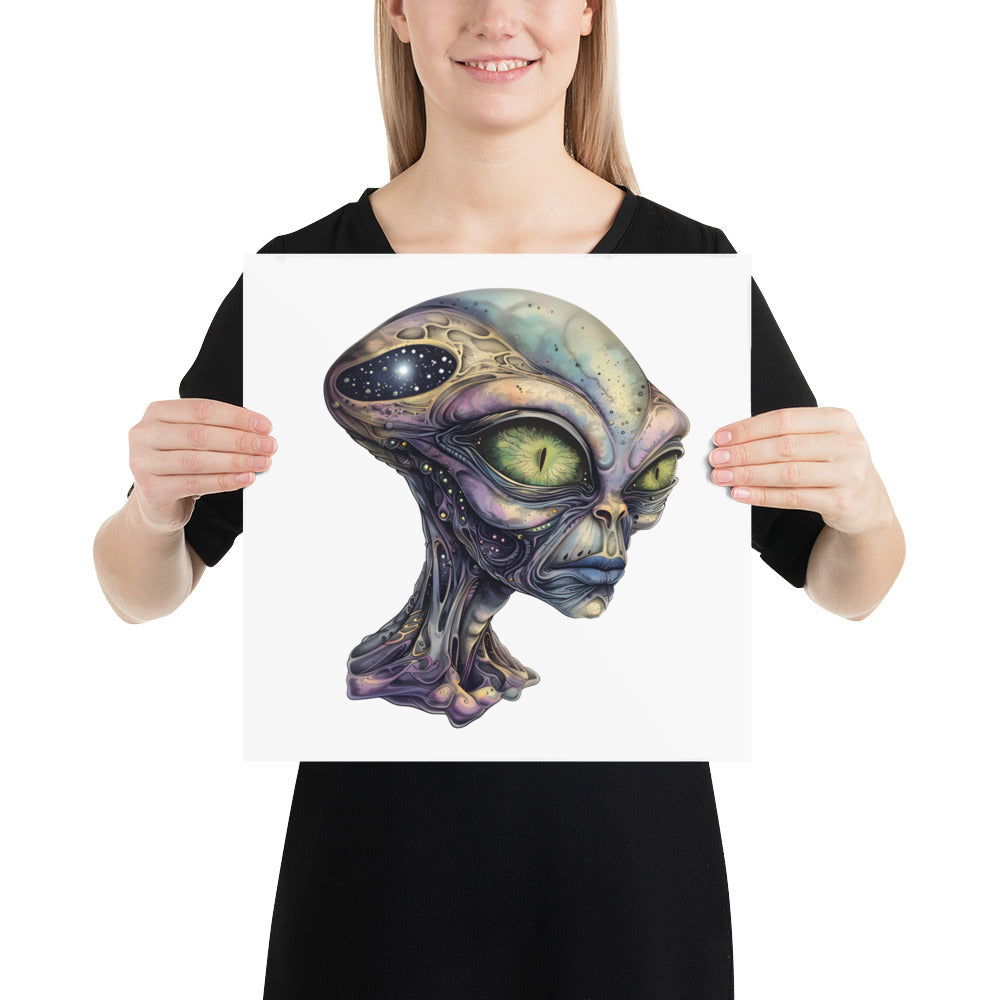 Extraterrestrial Alien Queen Poster – Matte Finish