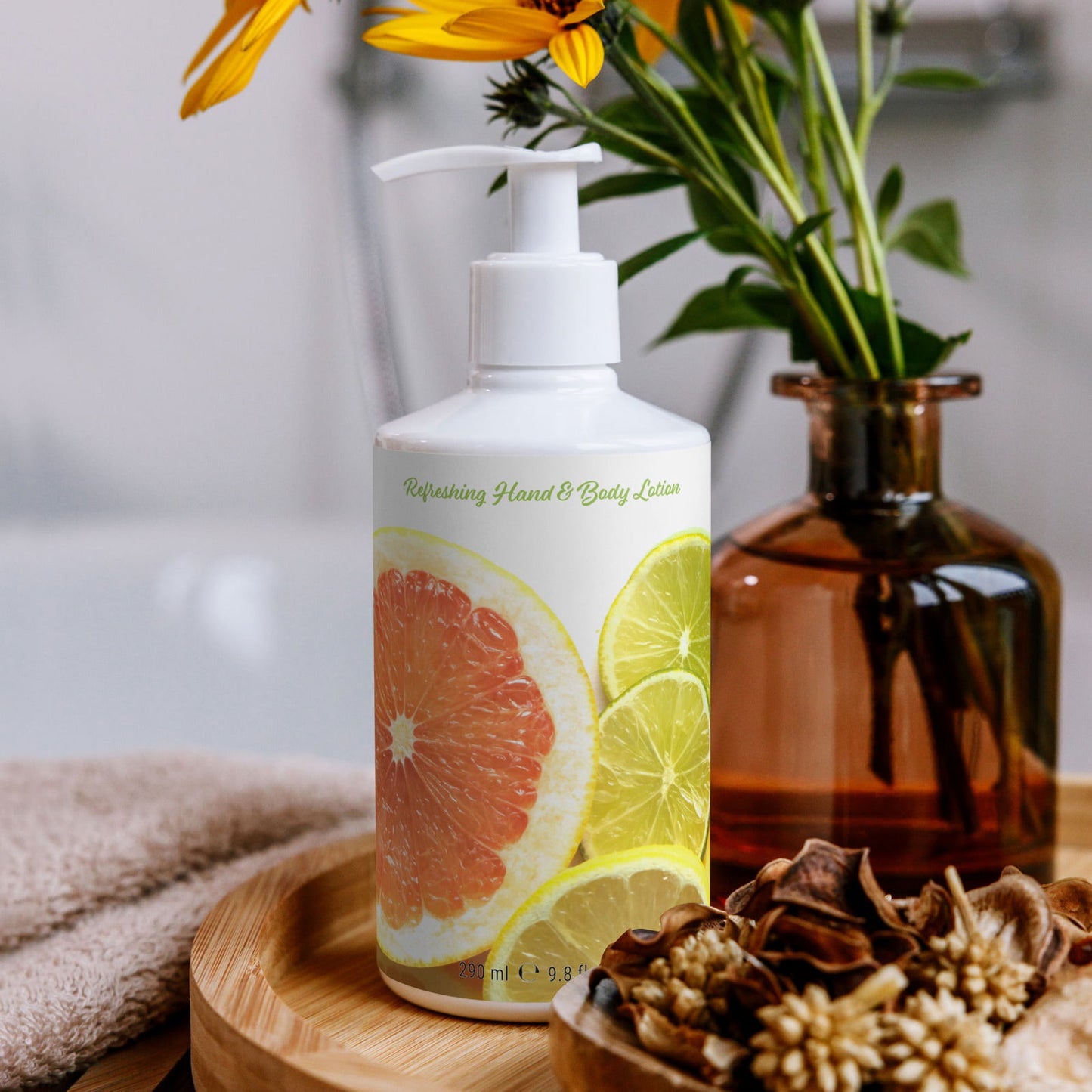 Free Refreshing Hand & Body Lotion