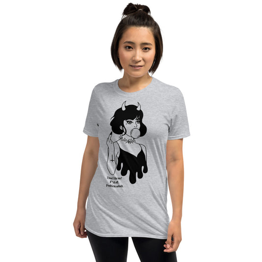 Fuck Off Shirt / Middle Finger Shirt / Naughty Shirt / Don't like me? F*ck off! Problem solved - YVDdesign