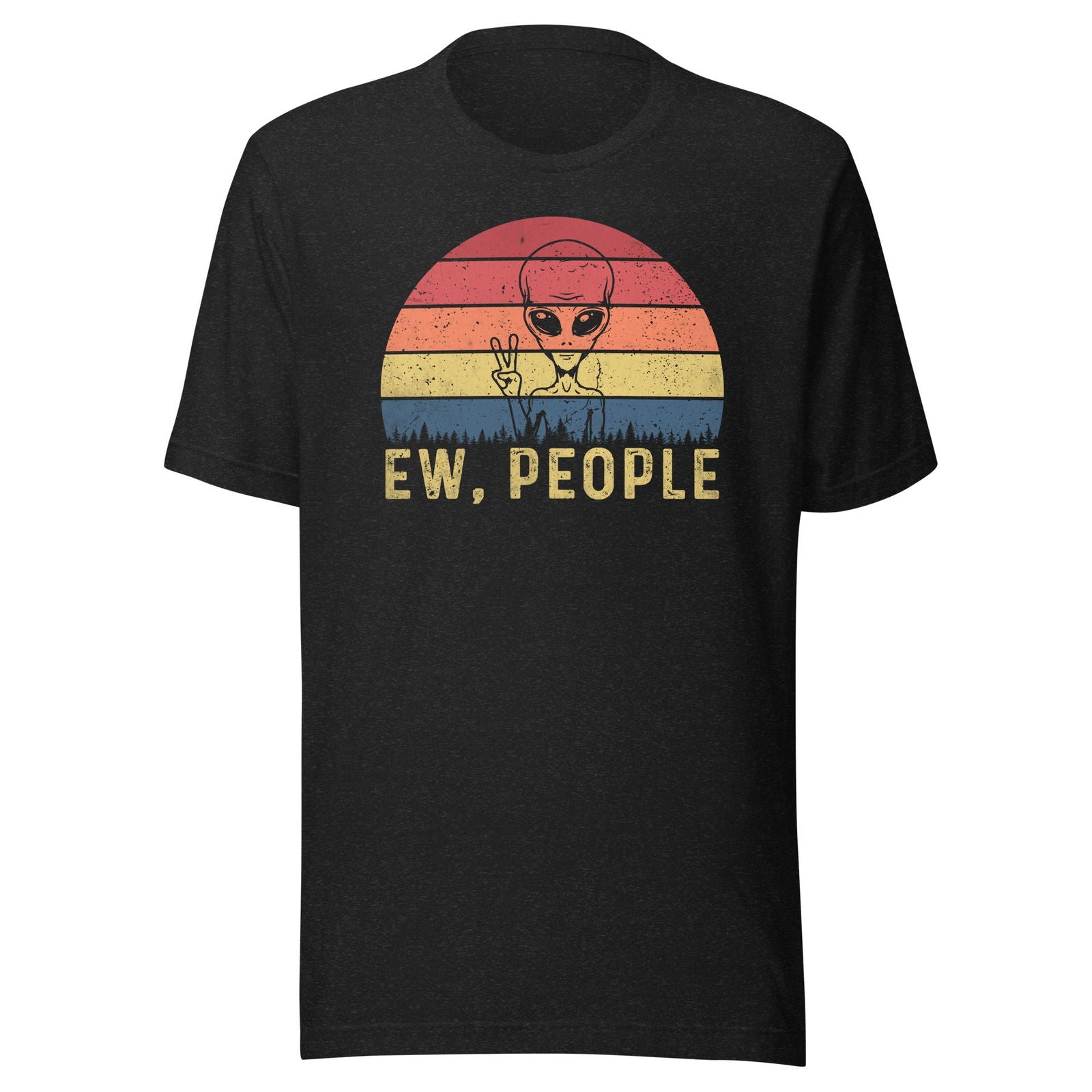 Funny Ew People Alien Tee