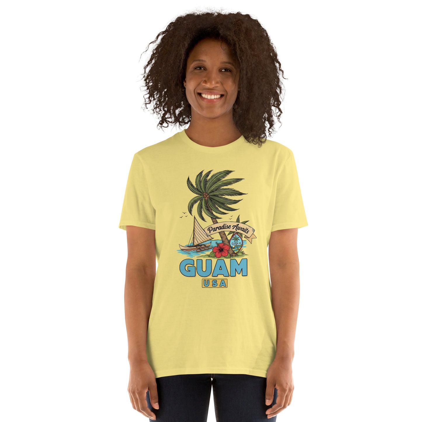 Guam palm tree shirt