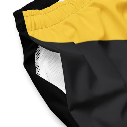 Jamaica Flag Mens Swim Trunks with pockets
