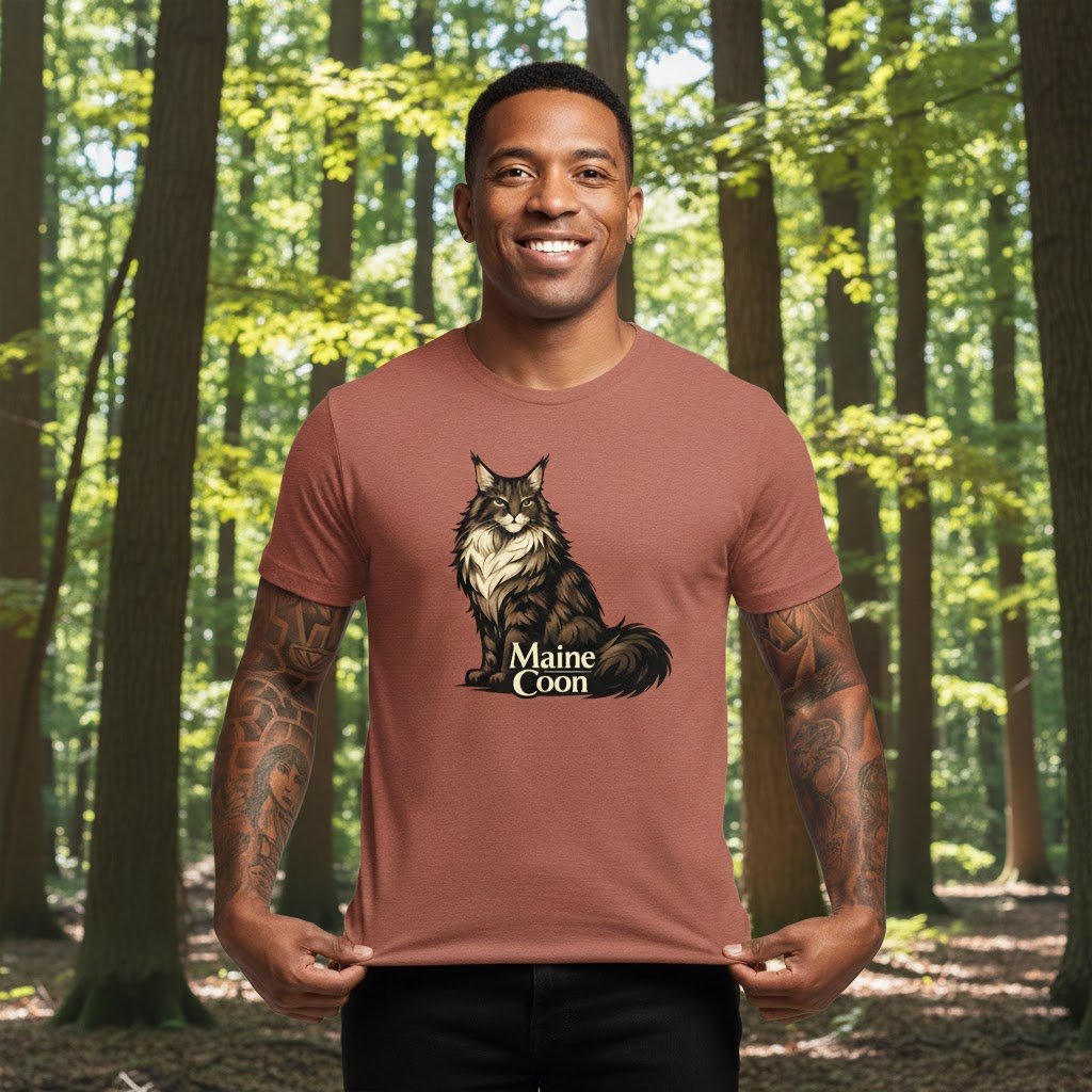 Long haired cat breed shirt for feline enthusiasts