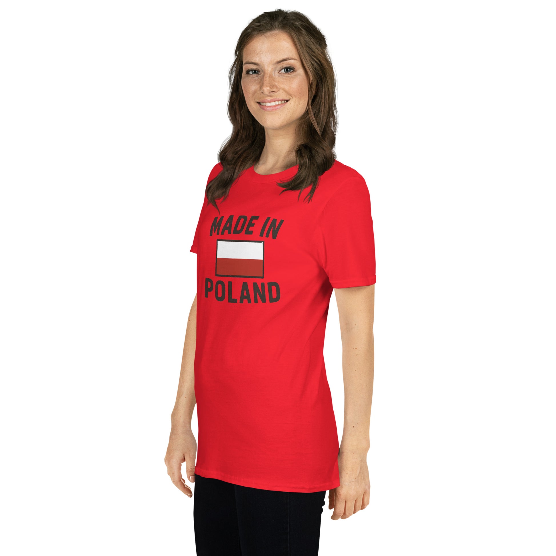 Made in Poland cotton tee in sizes S to 3XL
