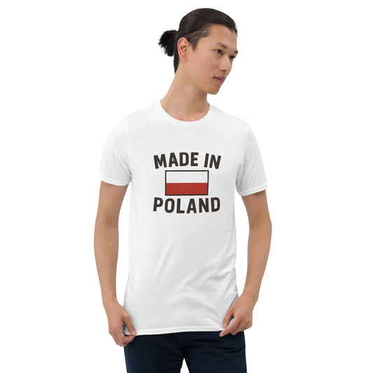Made in Poland graphic shirt patriotic clothing
