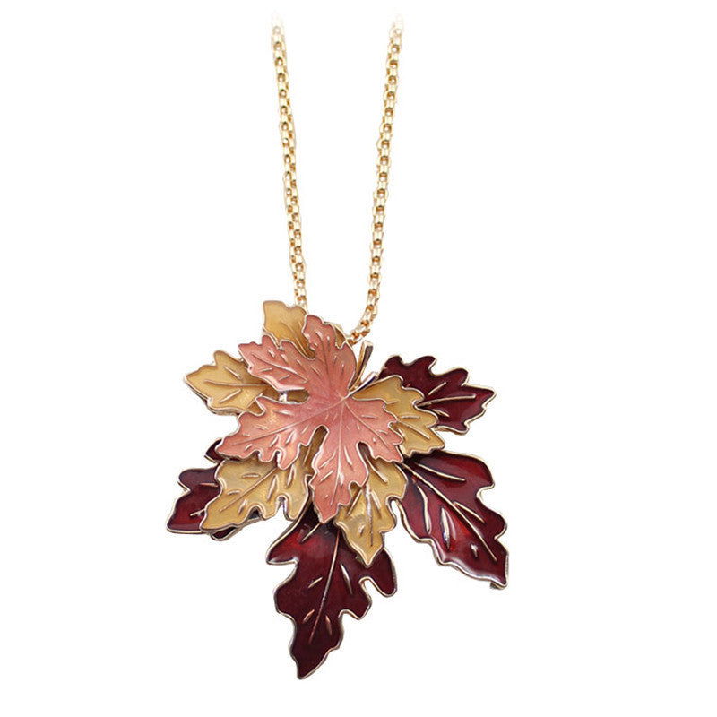 Maple Leaf Necklace