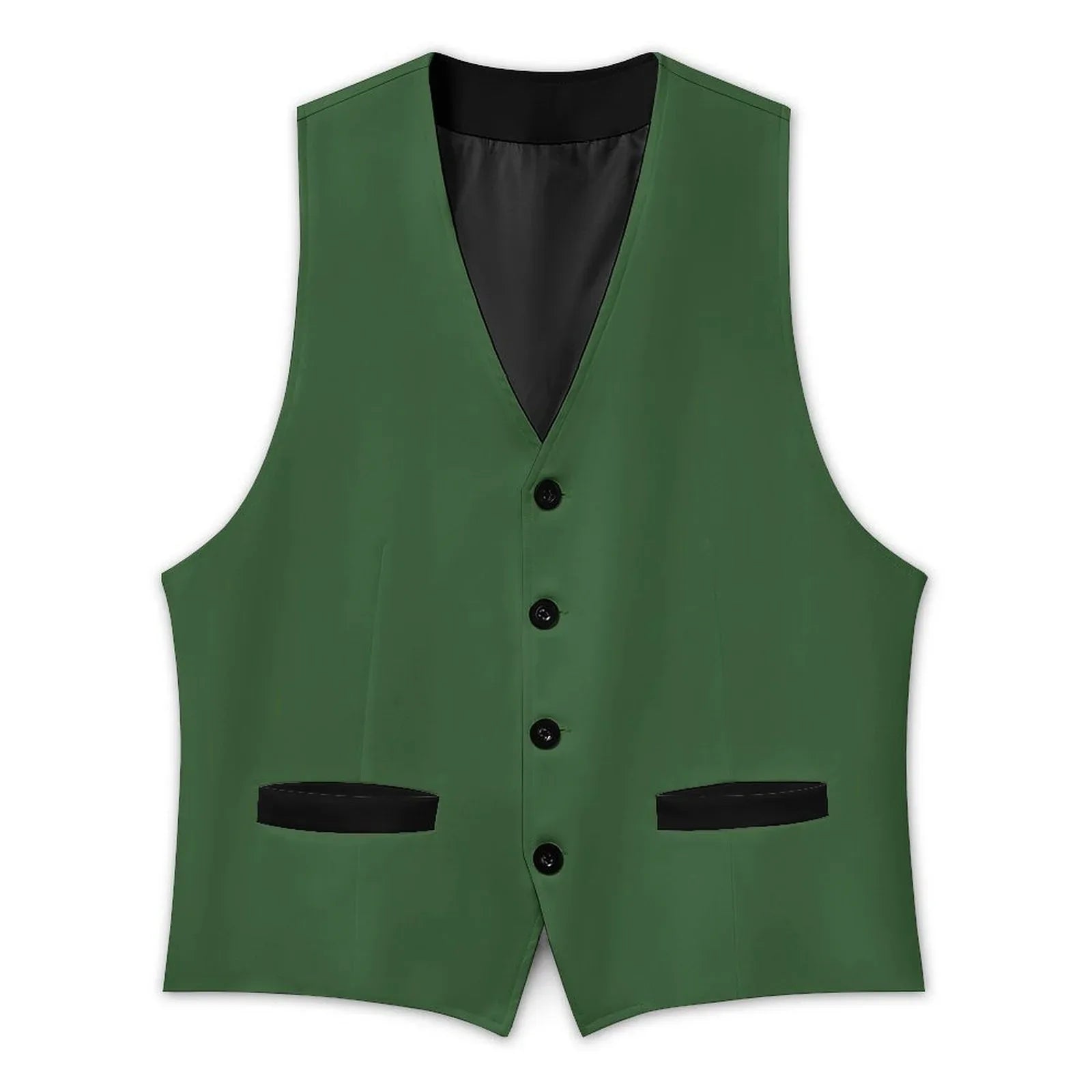 dark green dress vest Dark forest green Two Tones Paisley Men's Vest Longtie and Pocket Square 3pcs Set for all formal or casual occasion Prom Wedding Party