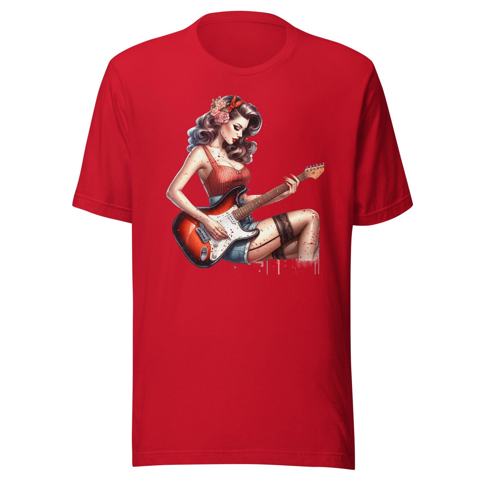 Music-themed t-shirt for women