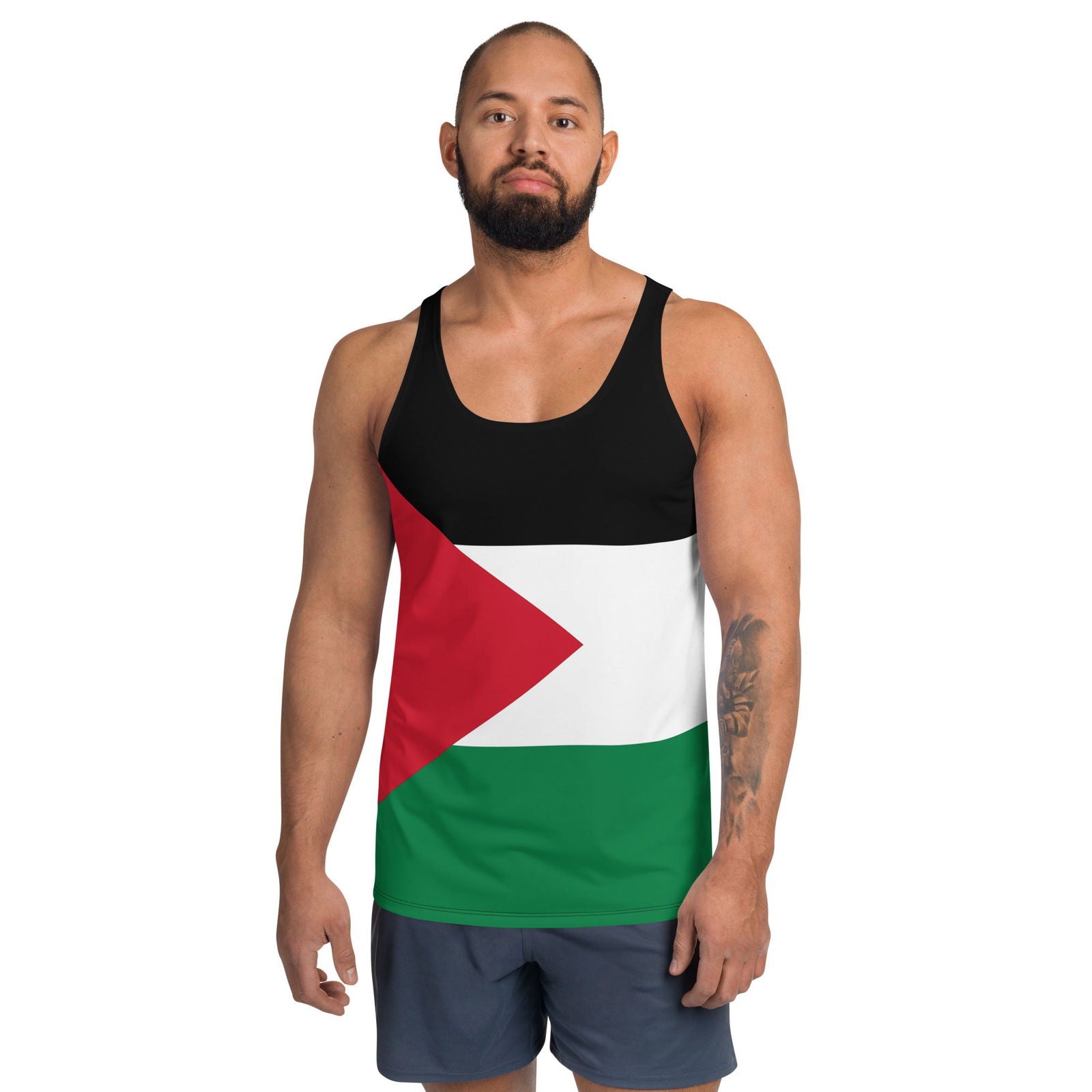 Palestine Tank Top For Men