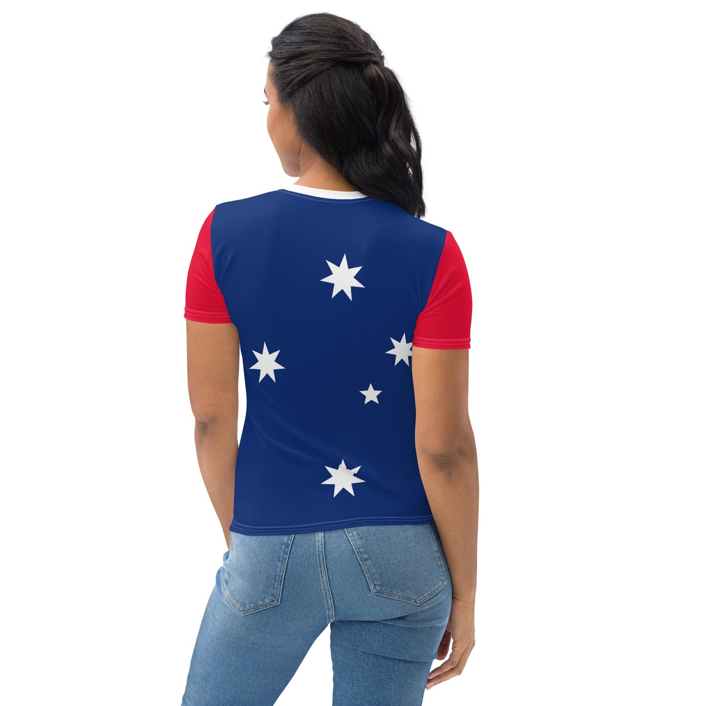 Patriotic Aussie Flag T-Shirt Celebrating National Pride