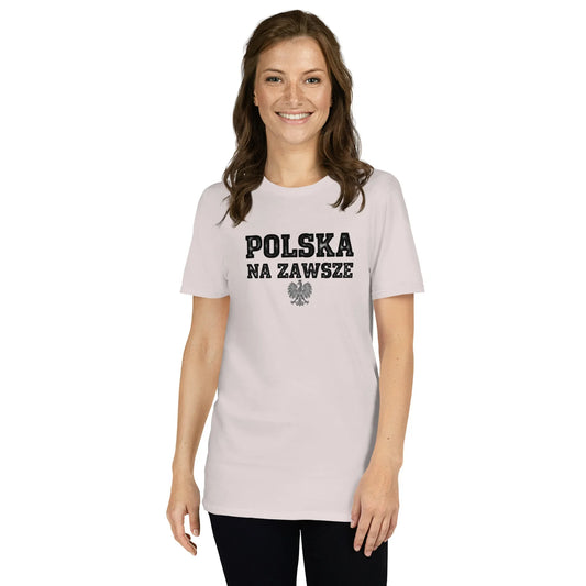 Polish Eagle T-shirt with Polska Na Zawsze print