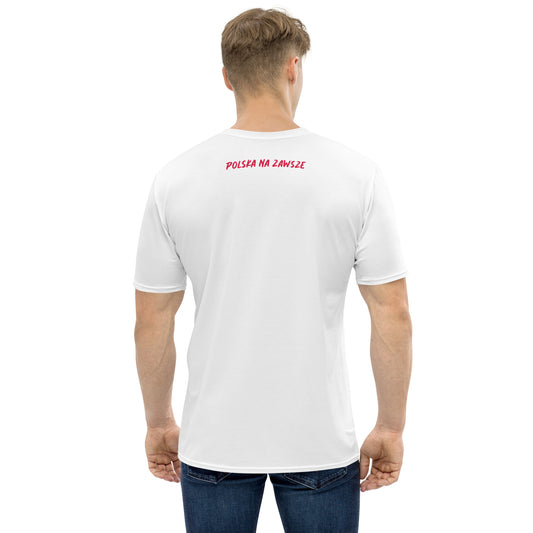 Polish patriotic shirt with Polska Na Zawsze text on back