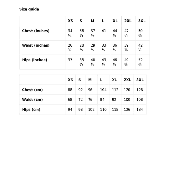 Portugal bomber jacket size guide