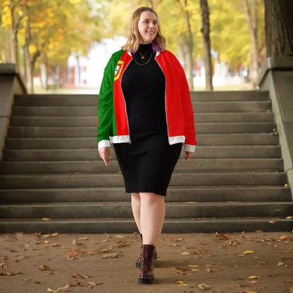 Portugal patriotic bomber jacket