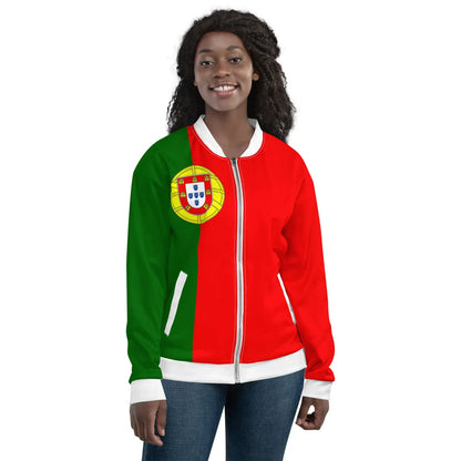 Portuguese bomber jacket front view