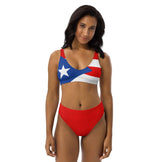 Puerto Rico Flag Bikini – Wear Your Pride with Confidence