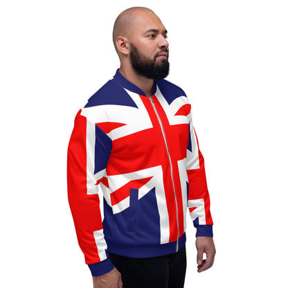 Red Bomber Jacket / Union Jack Clothing