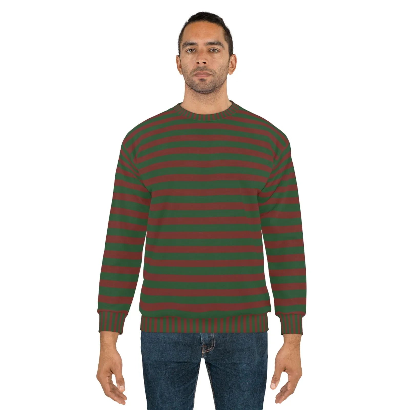 green and red striped sweater dress Amazon.com: Kenischcos Red and Green Striped Sweater Dress with Hat Glove Adult Women Krueger Costume Halloween Cosplay Outfit : Clothing, Shoes & Jewelry